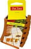 Bosmere Pot Toes, Terra-cotta (Pack van 6)