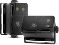 Pyle Marine Luidsprekers - 200 Watt Waterdichte 3 weg Speakers - Zwart