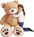 Ours en peluche géant, extrêmement doux, 160 cm, couleur marron