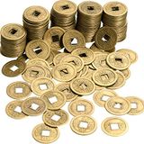 Boao Chinese munten, Chinees Nieuwjaar, Feng Shui munten, I-Ching-versiering voor rijkdom en geluk (2 cm) 200 stuks