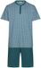 Pastunette - Shortama - Green Motion - Katoen - Groen - Maat XXXL