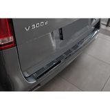 Avisa Zwart RVS Achterbumperprotector compatibel met Mercedes Vito III & V-Klasse (W447) 2014- 'Shadow Premium'