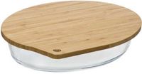 5Five Ovenschaal met deksel - borosilicaat glas - 2.4 Liter - 30 x 21 x 5 cm
