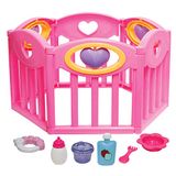 JCtoys kinderstoel voor poppen, roze