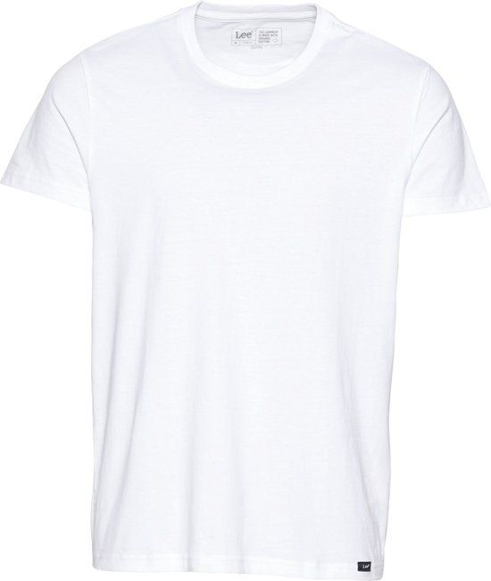 Lee T-shirt (set van 2) wit - Heren - Maat XXL - Katoen - Korte mouw