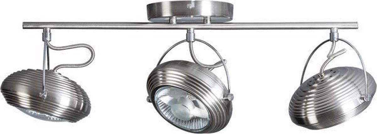ETH Mileto - Spot - 3 lichts - Staal - Metaal - Halogeen - Modern - Eetkamer/Hal/Keuken/Slaapkamer/Woonkamer - IP65