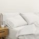 Casper Slaap Percale Bladenset, Koningin, Wit