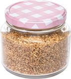 Hega Hogar Weckpot/voorraadpot Classico - 600 ml - kunststof - draaideksel - roze - D10 x H9 cm