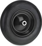 Merkloos Relaxdays kruiwagenwiel 3.50-8, massieve rubberen band, stalen velg, anti-lek, tot 100 kg