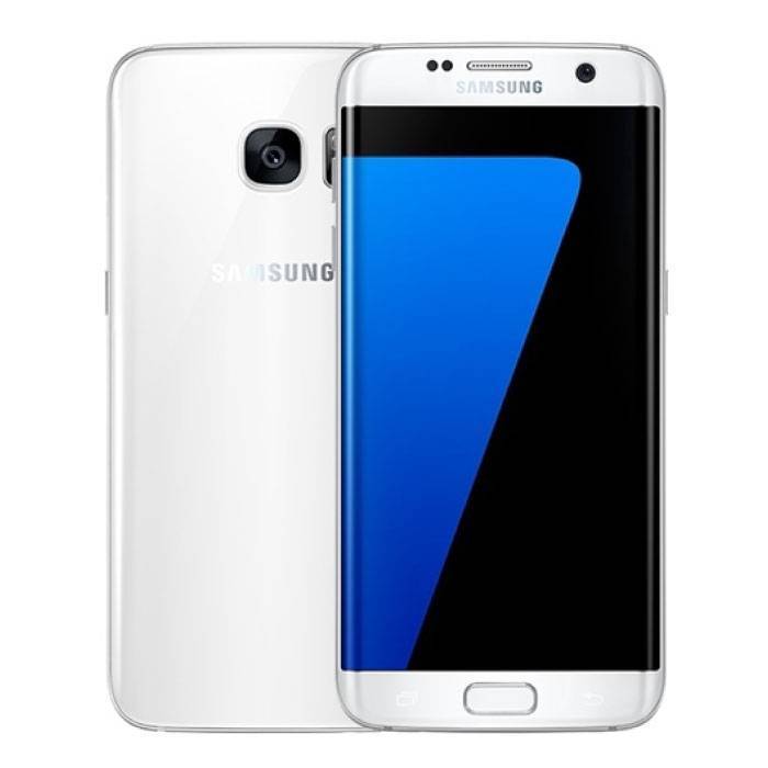 Samsung Samsung Galaxy S7 Edge Smartphone Unlocked SIM Free - 32 GB - Nieuwstaat - Wit -