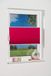 K-home Klemmfix geplooide Palma Fuchsia 70 x 130 cm