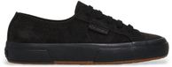 Superga Leren sneakers 2750 Suede Flesh Out Zwart