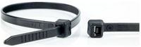 WKK 120124071 Kabelbinder 200 mm 3.60 mm Zwart