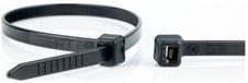 WKK 120124071 Kabelbinder 200 mm 3.60 mm Zwart