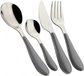 BUGATTI couverts Gioia, 24-delig, gris
