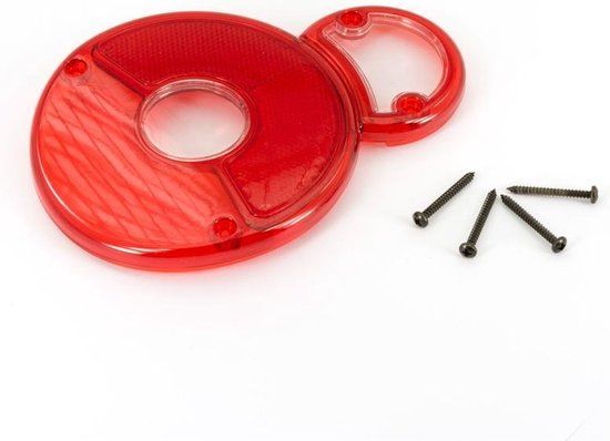 Twinny load Lampglas LB14 (rechts) Rood