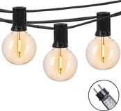 a sunny day Outdoor String Lights - 25 LED Bulbs - 7.5m - Warm White