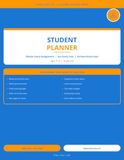 Middle School Student Planner Undated: Academic Homework Organizer, Assignment Tracker, Goal Setting Journal for Ages 11-13 (Grades 6-8)