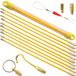 Merkloos / Sans marque Allecto Premium Gele trekband 5 m: 10 stuks x 50 cm
