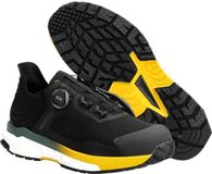 Mascot Chaussures de sécurité basses personnalisées F1680-704 - noir/jaune soleil - 47