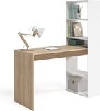 CaliCosy Omkeerbaar bureau met opbergplank - Eiklook - L 120 cm