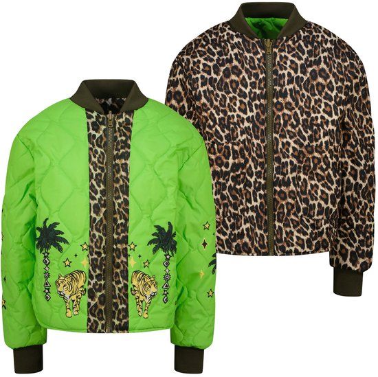 Vingino Tozie Meisjes Jas - Summer green