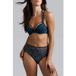Marlies Dekkers The Art Of Love Black Leopard And Blue Push Up Bra