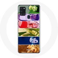 Maniacase Hoesjes voor Samsung Galaxy A21S Chase Your Dreams Split Faces