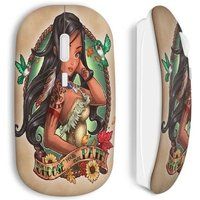 Pocahontas Maniacase Punk Draadloze Muis