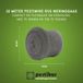 Pestibus RVS Wering Gaas - 10M x 9CM - Muizen & Ratten Wering - Grijs