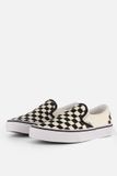 Vans Checkerboard Classic Slip-On Sneaker - Black / Off White