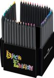 FABER-CASTELL Kleurpotloden Black Edition, 50-delig, kartonnen etui