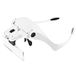 Lunettes grossissantes polyvalentes avec lumière LED