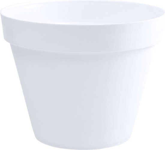 EDA Toscane Bloempot - D30 x H26 cm - Wit - 10 liter