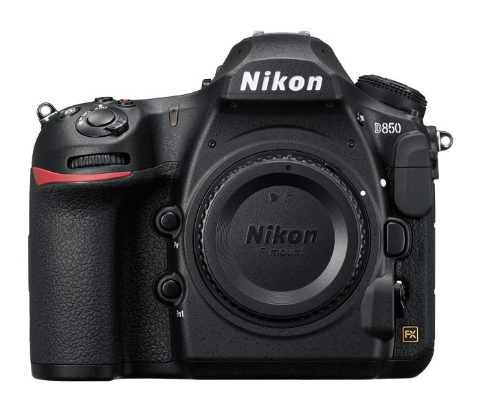 Nikon D850 SLR Camera Body - 45.7MP, 4K Ultra HD, Wi-Fi, Bluetooth - Black