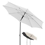 Doppler Rethink 200cm Lichtgrijs Balkonparasol