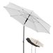 Doppler Rethink 200cm Lichtgrijs Balkonparasol