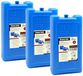 Arte r Artesania Cerd Set van 5x stuks koelelementen 11 x 5 x 22 cm blauw
