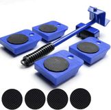 Set de levage de meubles - Kit de déménagement de meubles - 150 kg - Bleu
