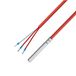 iOVEO 036HS01305 PT100 temperatuursensor 3 geleiders met siliconen kabel tot 200 °C 5 m