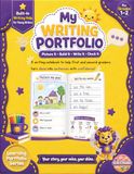My Writing Portfolio: Writing Notebook for Grades 1–2 with Picture Planning, Sentence Building, Primary Handwriting Lines, and Checklists