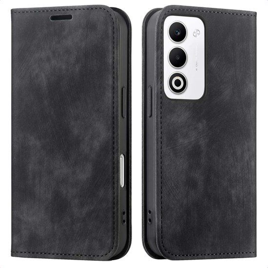 imoshion Hoesje - Geschikt voor Oppo A5 5G - Slim Bookcase - Zwart