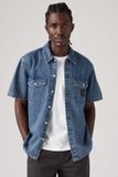 Levi's Chemise Worker - Homme - M - Lavage foncé / Mine For Now