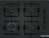 BOSCH Serie 2 POP6B6K30 Table de cuisson au gaz