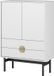 Selsey Stoon - Hoge kast - 85 cm - wit