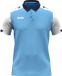 Jako Dynamic Polo Dames - Hemelsblauw / Wit / Marine | Maat: L