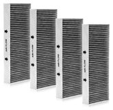 Merkloos Bora Ensemble de 4 filtres à charbon actif pour les hottes Bora Basic