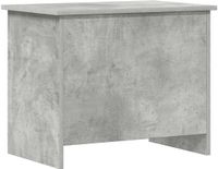 vidaXL Opbergkist Betongrijs 60 x 40 x 50 cm Bewerkt hout
