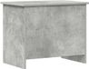 vidaXL Opbergkist Betongrijs 60 x 40 x 50 cm Bewerkt hout