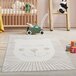 Tapijtenloods Mara Kinderkamer Vloerkleed - Crème - Laagpolig - 120x160 cm